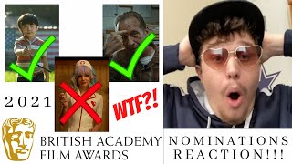 2021 BAFTA Nominations REACTION WTF [upl. by Clougher]