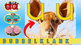 uuDUBBELKLANK Afrikaanse Klank vir kinders  LEESPROGRAM 1340 [upl. by Notselrahc]