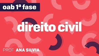 Direito Civil  OAB  Direitos Reais Posse  Aquisição [upl. by Augusta]