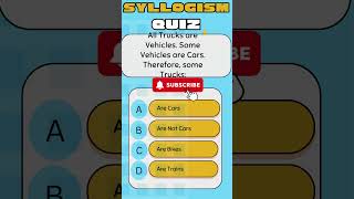 Syllogism Practice Questions 16  Syllogism Reasoning Tricks  Genius Gird Syllogism reasoning [upl. by Eelyk698]