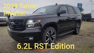 2019 Chevy TAHOE Premier RST 62L PERFORMANCE EDITION 4x4  FULL WALK AROUND REVIEW [upl. by Ayojal]