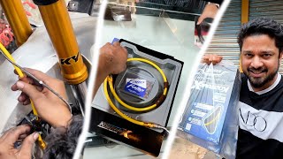 আমাদের r15 এ সেটআপ করলাম Roller Bearing  Faito hose pipe  RCB S1 Brake and E2 Clutch  MSI Vlogs [upl. by Ydiarf]