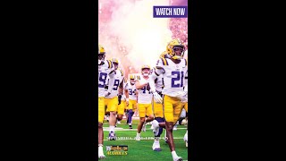 LSU Football Week 2 Brand new sound and lights in Death Valley and Nicholls State [upl. by Prosperus]