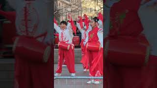 Danse traditionnelle chinoise à loccasion du Nouvel An chinois 10 février 2024🎊🎉👏🧧🧧🧨🧨🧨 [upl. by Alehs]