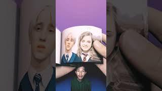 Hermione Granger amp Draco Malfoy singing quotDeath Bedquot Flipbook flipbook harrypotter remix shorts [upl. by Ladew]