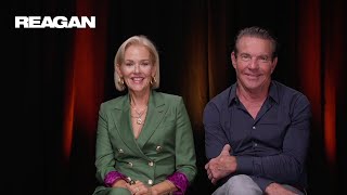 Reagan stars Dennis Quaid amp Penelope Ann Miller on exploring Hollywood history and an epic romance [upl. by Lorenzana]