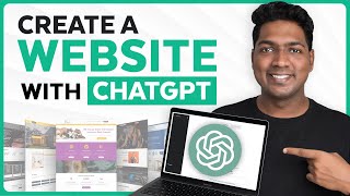 How to Create Entire Website with ChatGPT No Coding [upl. by Leach788]