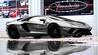 Yiannis New Lamborghini Aventador S wrapped [upl. by Bedwell]