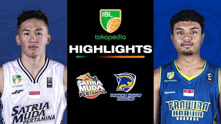 Highlight Satria Muda Pertamina vs Prawira Harum Bandung  10 March 2024  IBL Tokopedia 2024 [upl. by Rol625]