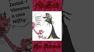 Niffty Conoce A Zestial  Comic Dub hazbinhotelcomic alastor hazbinhotel [upl. by Barton]