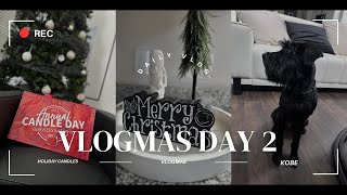 VLOGMAS HOLIDAY CANDLE MUST HAVESBATH amp BODY WORKS ANNUAL SALEKOBE WENT BACK JET BLACK [upl. by Ravel]