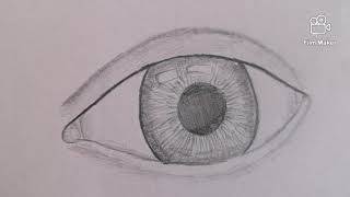 Ashfield School Art Year 8 Surrealism lesson 3 realistic eye [upl. by Ettolrahc]