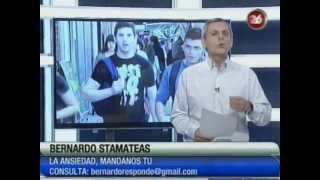 quotLa ansiedadquot  por Bernardo Stamateas  15102012 por Canal 26 [upl. by Htrap]