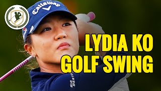 LYDIA KO GOLF SWING SLOW MOTION  DAVID LEADBETTER A SWING [upl. by Eizzil50]