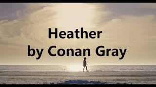 Heather by Conan Gray with Lyrics Cover by Sri [upl. by Siward]