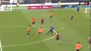 Still got it Zinedine Zidane magic on Real Madrid training [upl. by Quince980]