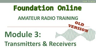 HamTrain Foundation Online Transmitters amp Receivers Old [upl. by Kellie]