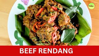 Beef Rendang How to make authentic Indonesian Rendang [upl. by Ardekan865]