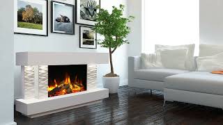 Celsi Ultiflame VR Toronto S600 Illumia Electric Fireplace Suite [upl. by Yrgoerg552]