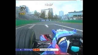 Jean Alesi F1 Onboard Melbourne 1998 [upl. by Ahsiadal]