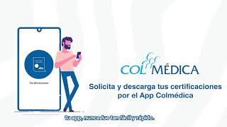 ¿Cómo solicitar y descargar tus certificaciones por el App Colmédica [upl. by Mail281]