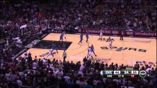 Thunder vs Spurs Game 2 Westbrook amp Durant Eviscerated by Parker And Duncan [upl. by Anauqal]