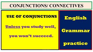 Correct use of Connectives  conjunction English grammar especially for class 89101112 [upl. by Ashraf582]