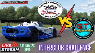 LIVE Interclub Challenge  ANZCRL vs GTL  Automobilista 2 [upl. by Sollows]