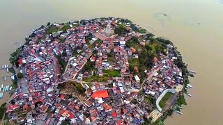 Janitzio  A village in the middle of a lake that is less than 1 hectare in size [upl. by Hardy209]