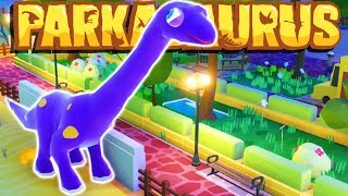 NEW APATOSAURUS SAVANNA DINOSAUR  Parkasaurus Gameplay  New Dinosaur Theme Park Game [upl. by Arammat214]