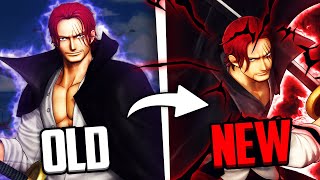 One Piece Pirate Warriors 4 OLD vs NEW Shanks Comparing [upl. by Otrebire]