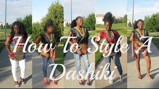 How To Style A Dashiki  TheCurryTwins [upl. by Annekcm]