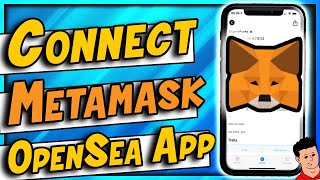 How To Connect Metamask Wallet To OpenSea Mobile App [upl. by Cynthia]