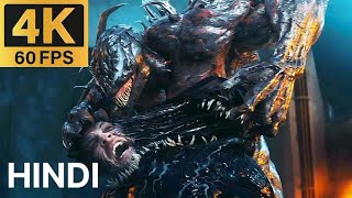 Venom vs Riot  Final Battle Scene Hindi 60fps  Venom 2018  Movie CLIP HD [upl. by Telrats]