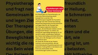 Physiotherapie deutschlernen germanlessons lernedeutsch learngerman foryou [upl. by Kutzer398]