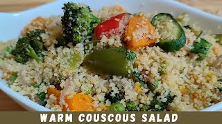 Couscous Salad Recipe  Healthy And Easy Couscous Recipe  Vegetable Couscous [upl. by Adina]