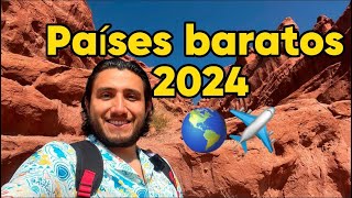 5 PAÍSES BARATOS PARA VIAJAR EN 2024  DESTINOS ECONÓMICOS [upl. by Ben]