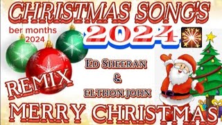 4k 🎄🎁🇵🇭 MERRY CHRISTMAS Ed Sheeran amp elthon johnNEW REMIX CHRISTMAS SONGS DISCO [upl. by Marga]