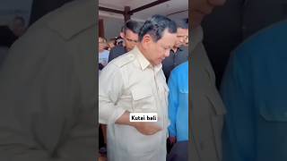 Presiden prabowo berkunjung ke Bali menyapa masyarakat bali prabowomenujuindonesiamaju [upl. by Ahmar]