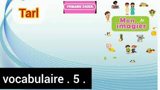 Tarl vocabulaire 5  palier 1 [upl. by Vatsug]