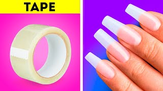 Simple Manicure And Pedicure Tricks You Can Easily Repeat [upl. by Emyam592]