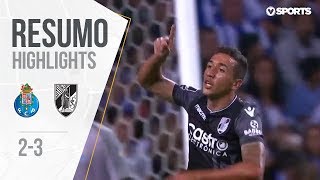 Highlights  Resumo FC Porto 23 V Guimarães Liga 1819 3 [upl. by Heti645]