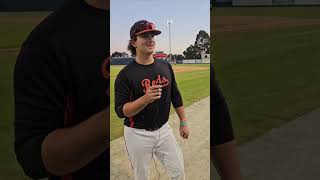 Logan Truscott of the Vic Park Belmont Reds after his Under 18s training [upl. by Enirok]