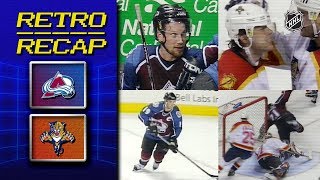 Peter Forsberg Leads the Comeback  Retro Recap  Avalanche vs Panthers  NHL [upl. by Ayhay]