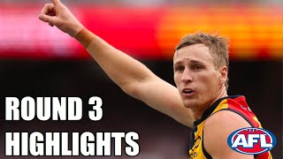 Jordan Dawson Round 3 AFL Highlights vs Fremantle 27 Disposals  2024 [upl. by Blus793]