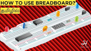 How to use Breadboard   In Tamil  HarisInfo [upl. by Nesaj]