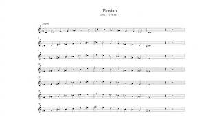 Persian Scale in All 12 Keys [upl. by Notsirk]