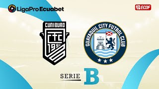 CUNIBURO VS GUAYAQUIL CITY  LIGAPRO ECUABET 2024 [upl. by Enaj]