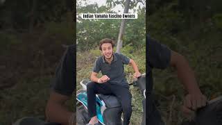 Indian Yamaha Fascino Owners yamaha fascino scooty funnyshorts [upl. by Favianus]