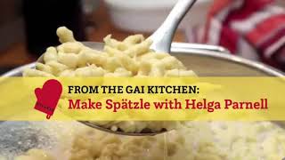 Make Spaetzle with Helga [upl. by Hgierb]